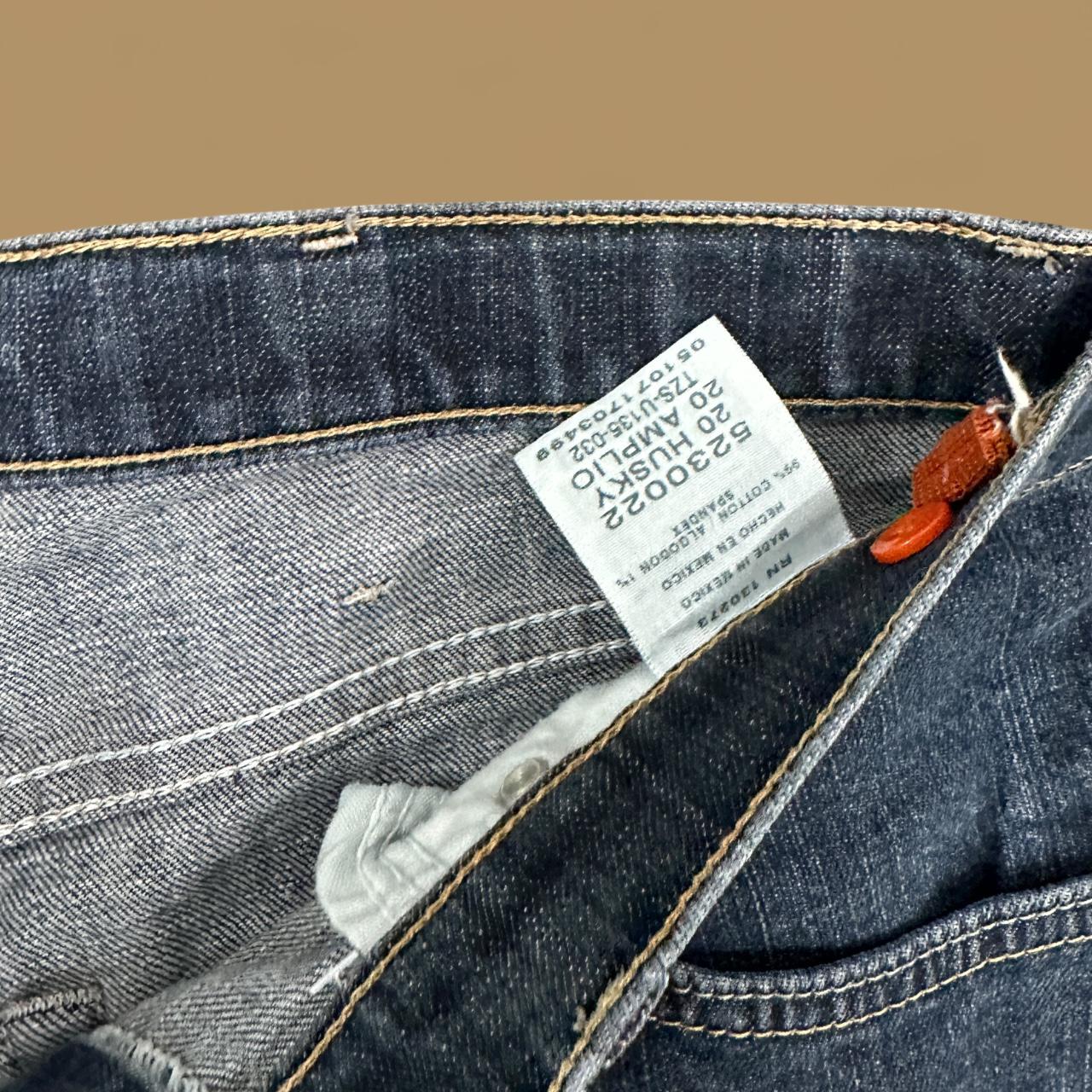 Vintage Lee Straight Leg Boyfriend Jeans Dark Blue W34 L29