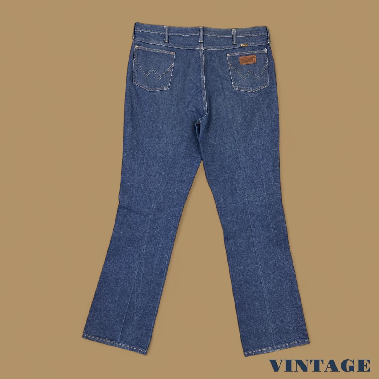 Vintage Wrangler USA Straight Leg Jeans Dark Blue W40 L34