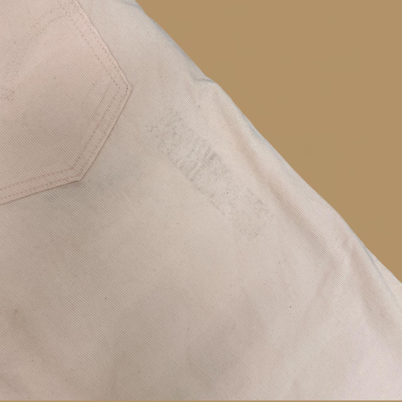 Vintage Levi's 751 Straight Leg Corduroy Trousers Pale Pink W36 L30