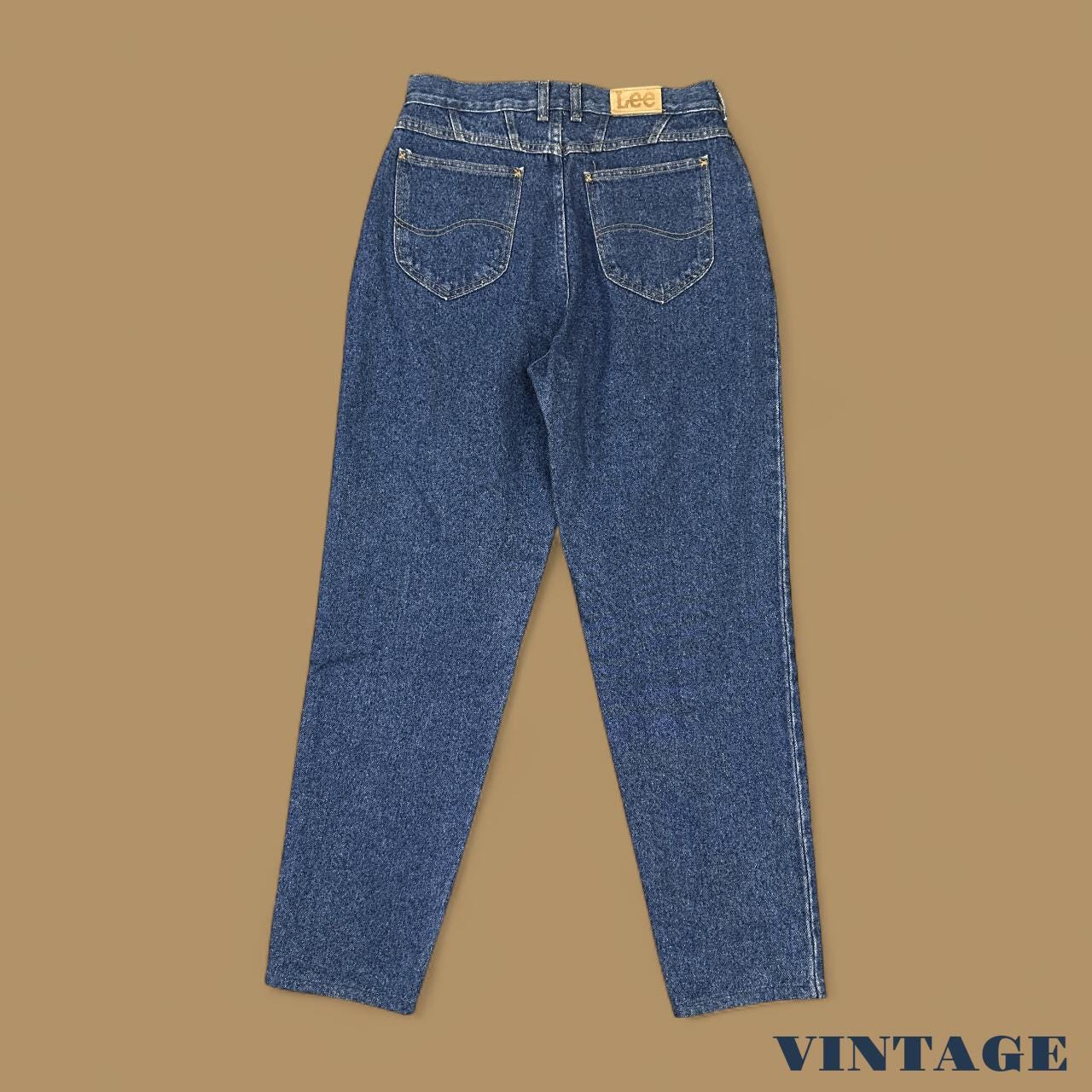 Vintage 90's Lee Tapered Leg Mom Jeans Dark Blue W30 L30