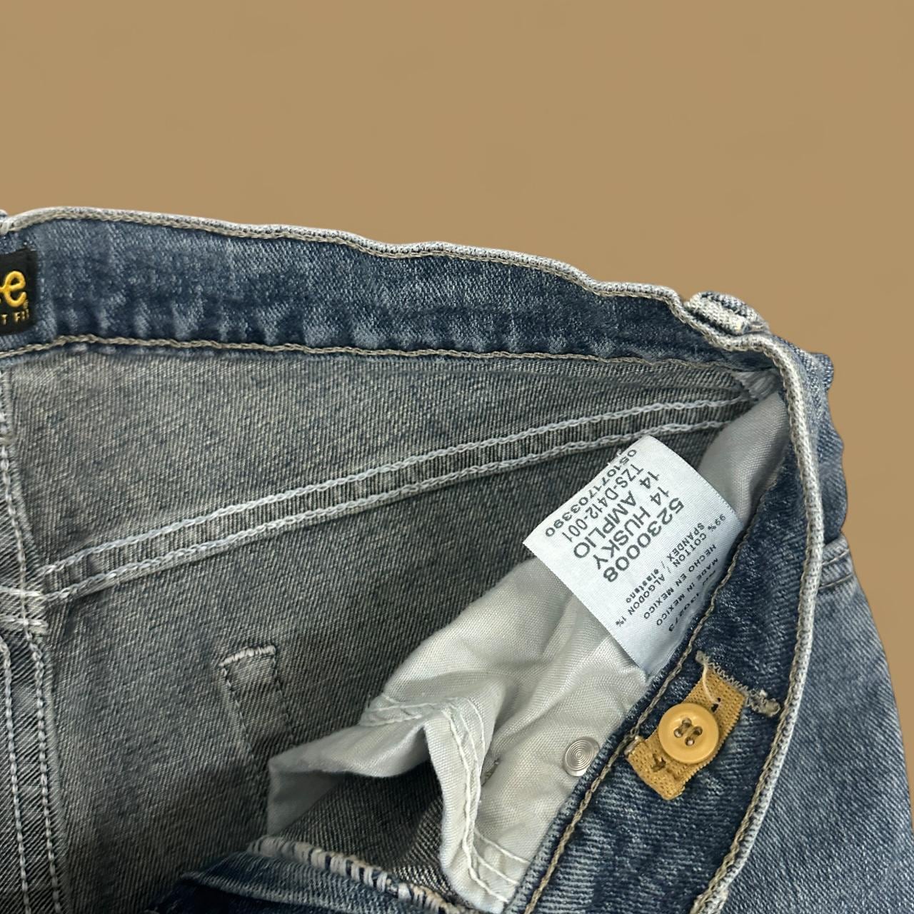 Vintage Lee Straight Leg Boyfriend Jeans Dark Blue W29 L27