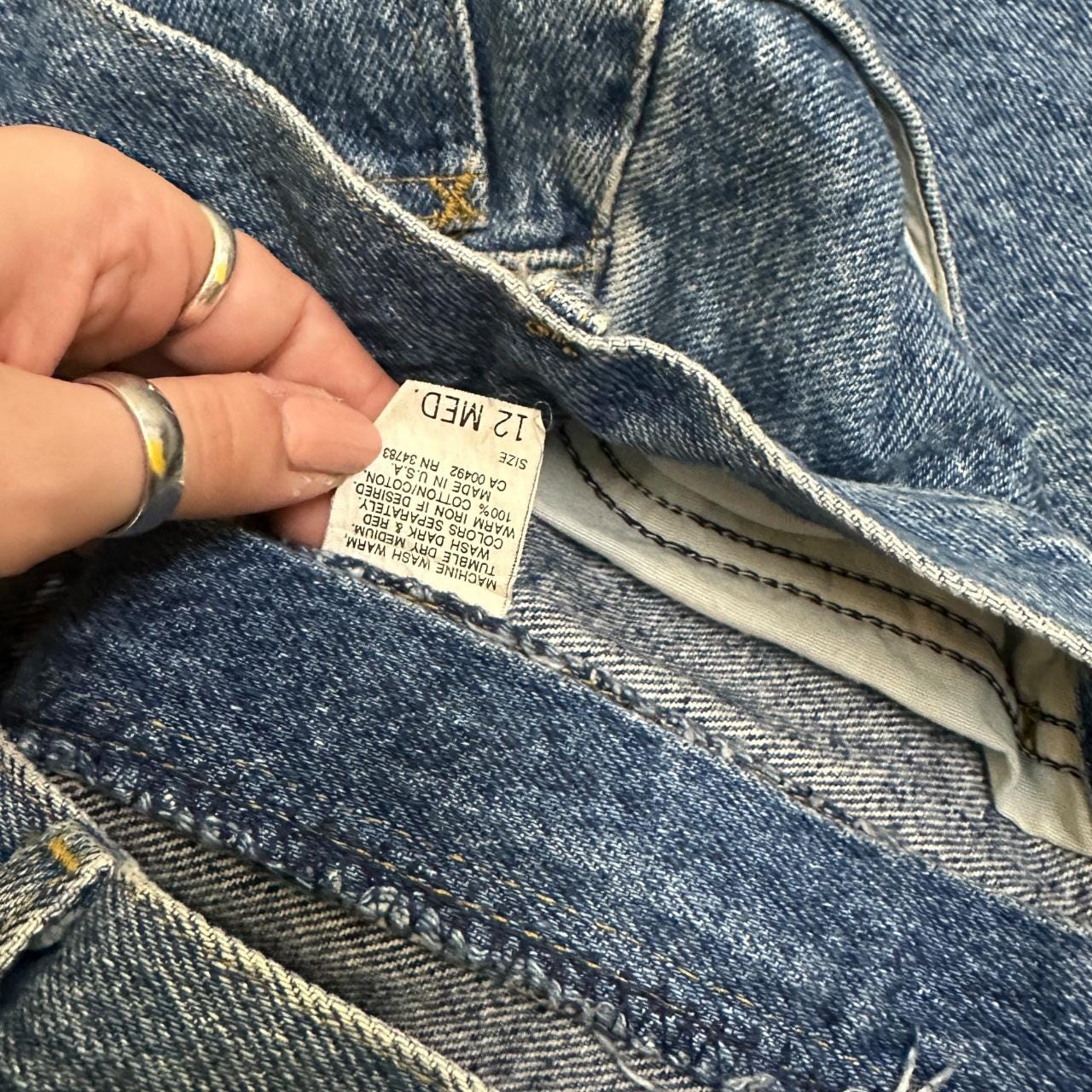 Vintage 90's Lee Tapered Leg Mom Jeans Mid Blue W28 L32