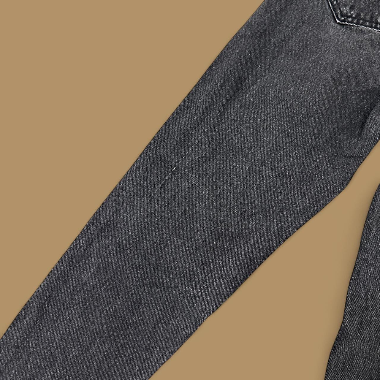 Vintage 90's Lee Tapered Leg Mom Jeans Charcoal Black W24 L29