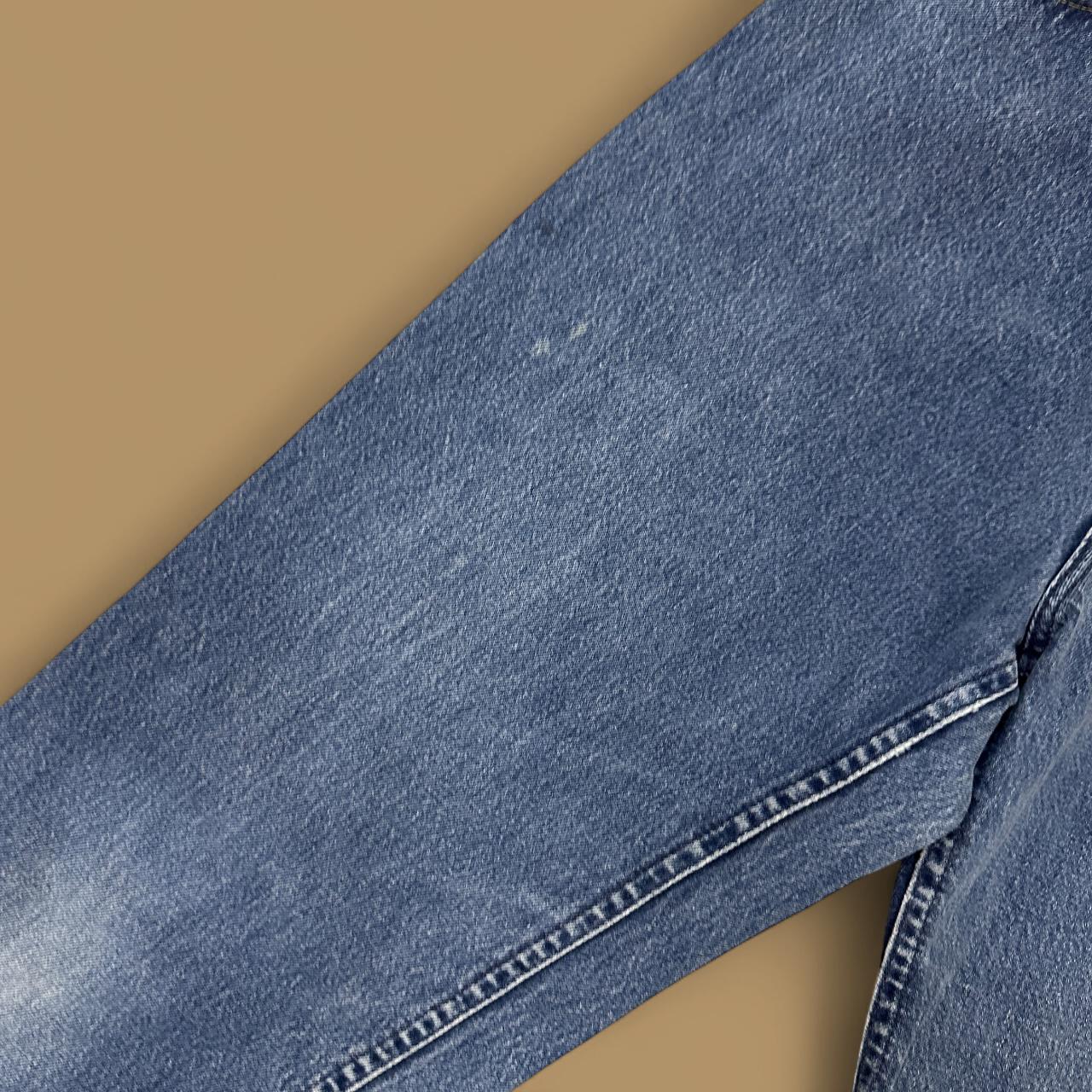 Vintage 90's Lee Tapered Leg Raw Hem Mom Jeans Dark Blue W27 L26