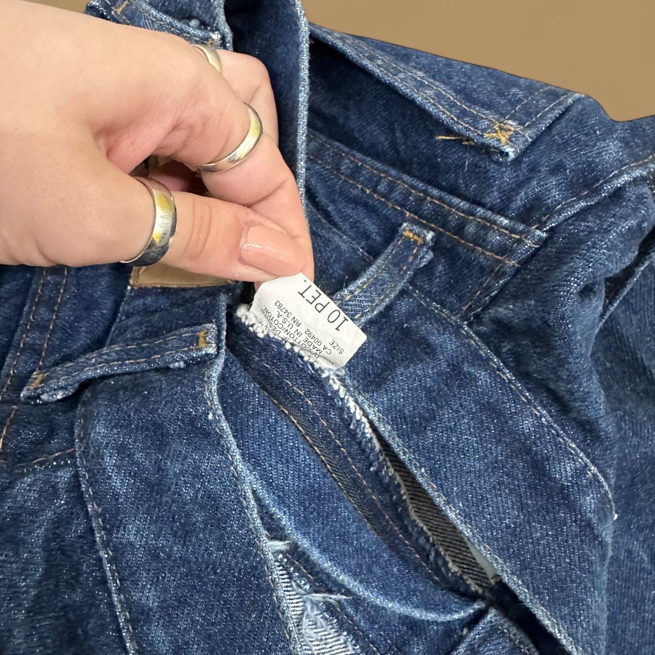 Vintage Lee Straight Leg Boyfriend Jeans Dark Blue W26 L30