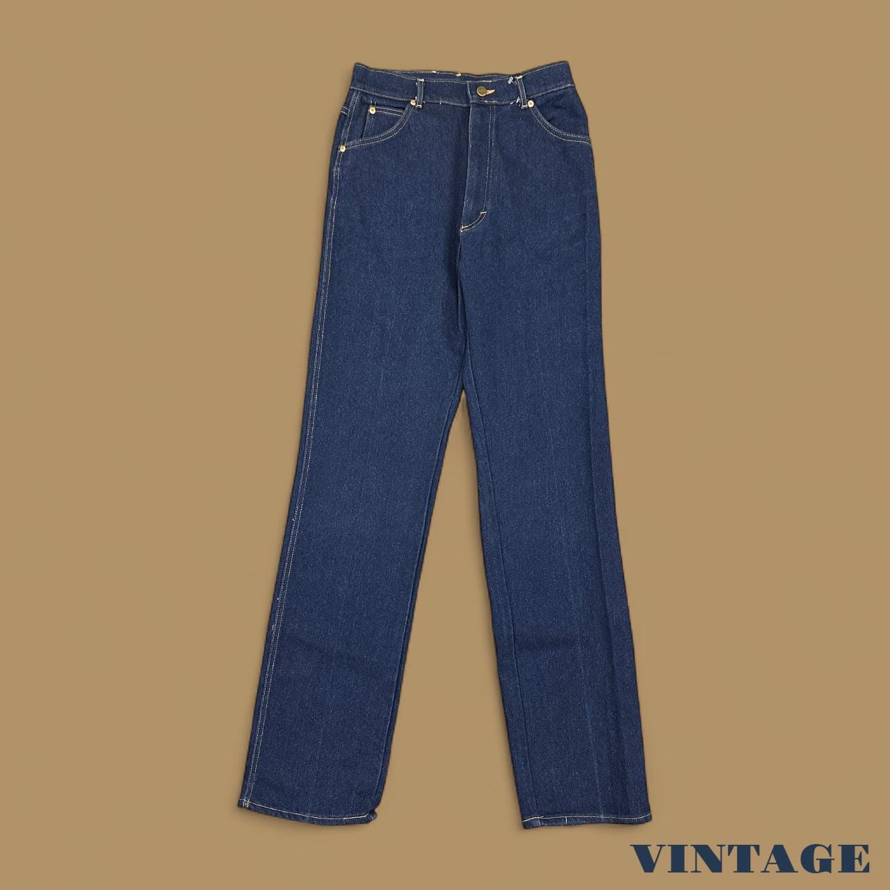 Vintage Lee Straight Leg Boyfriend Jeans Dark Blue W28 L34