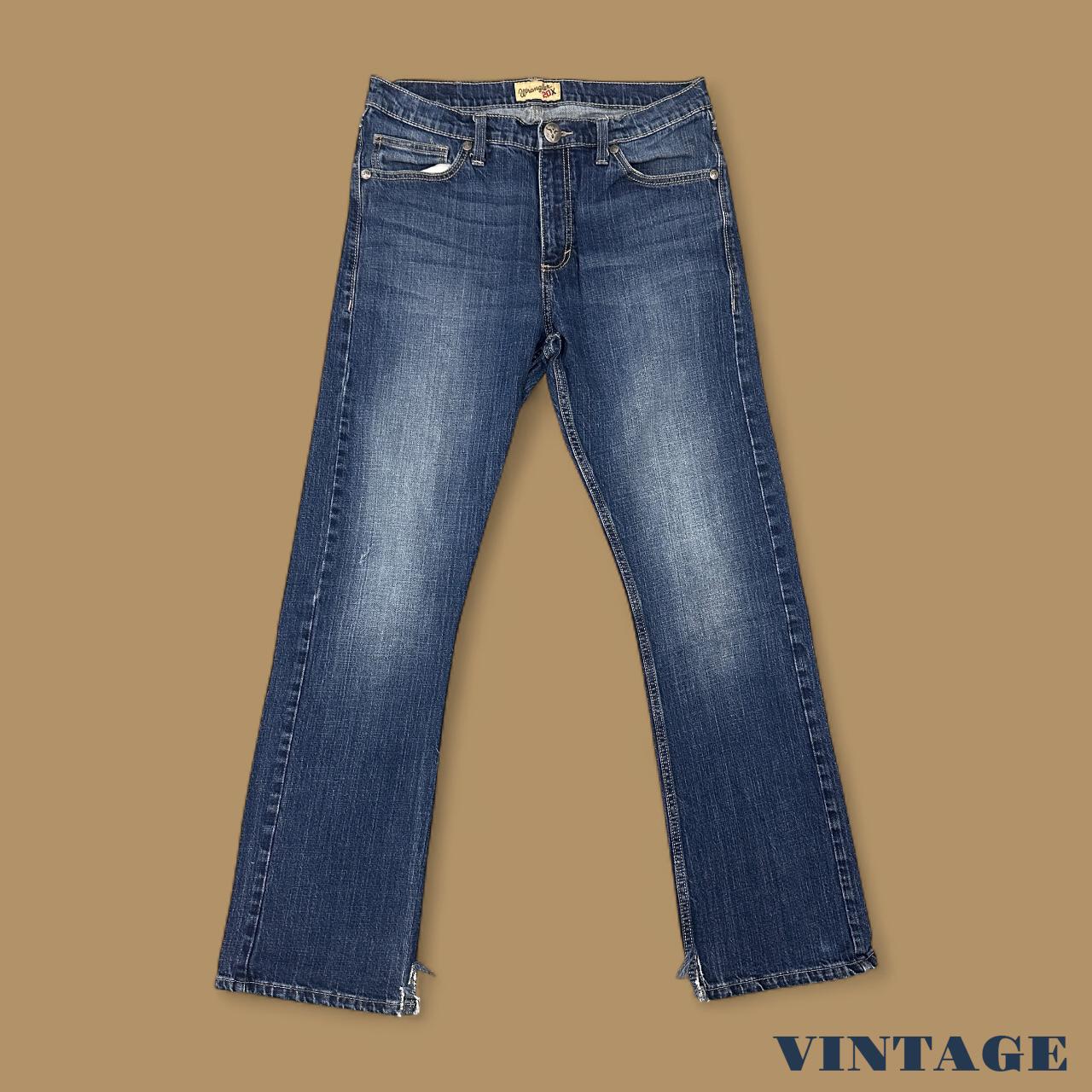 Vintage Wrangler 20X Straight Leg Jeans Dark Blue W33 L32