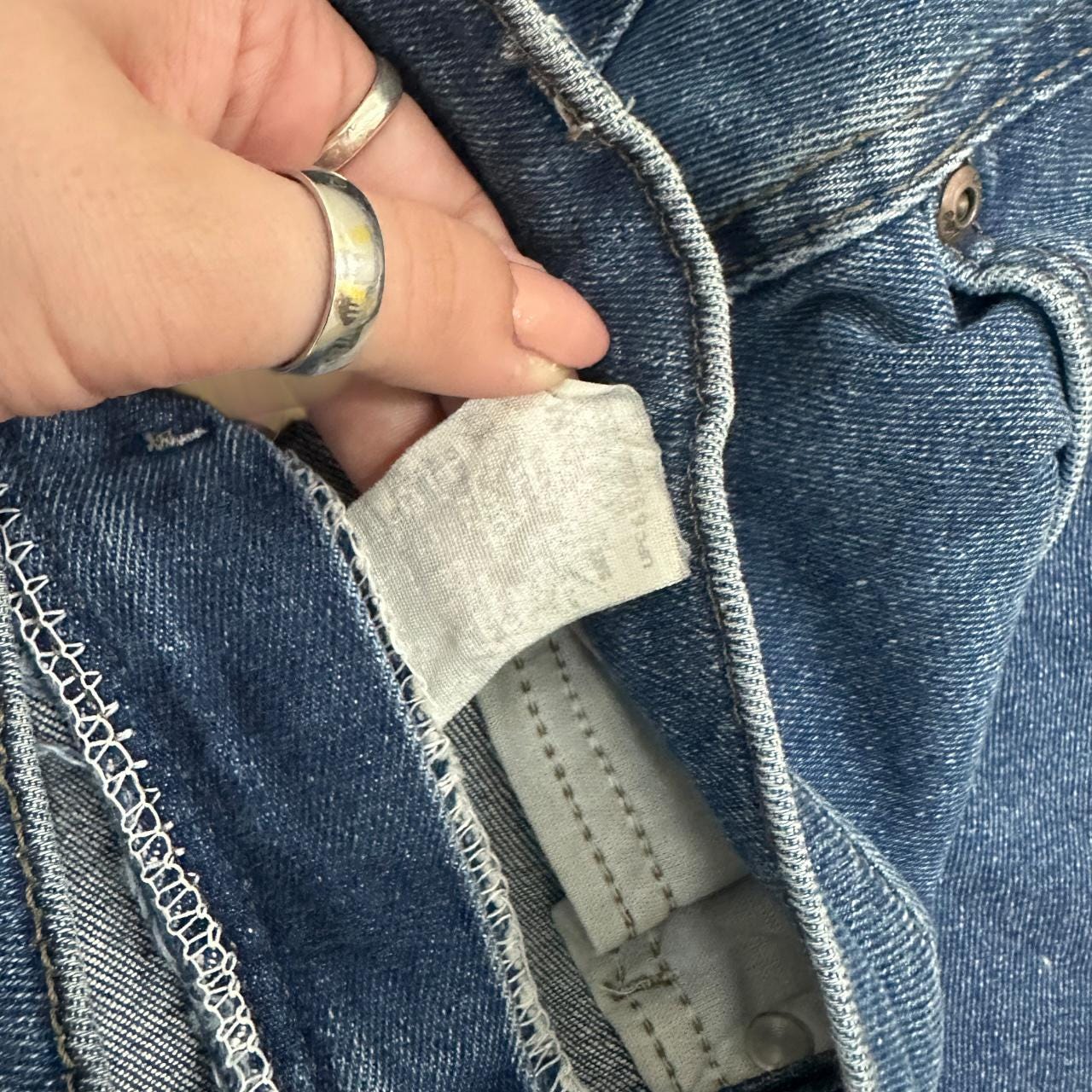 Vintage 90's Lee Tapered Leg Mom Jeans Mid Blue W29 L30