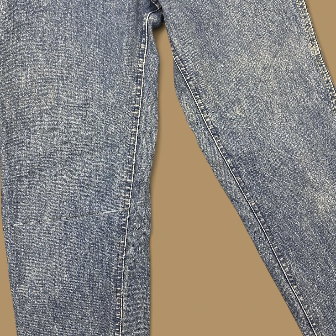 Vintage 80's Lee Riders Tapered Leg Mom Jeans Mid Blue W26 L29