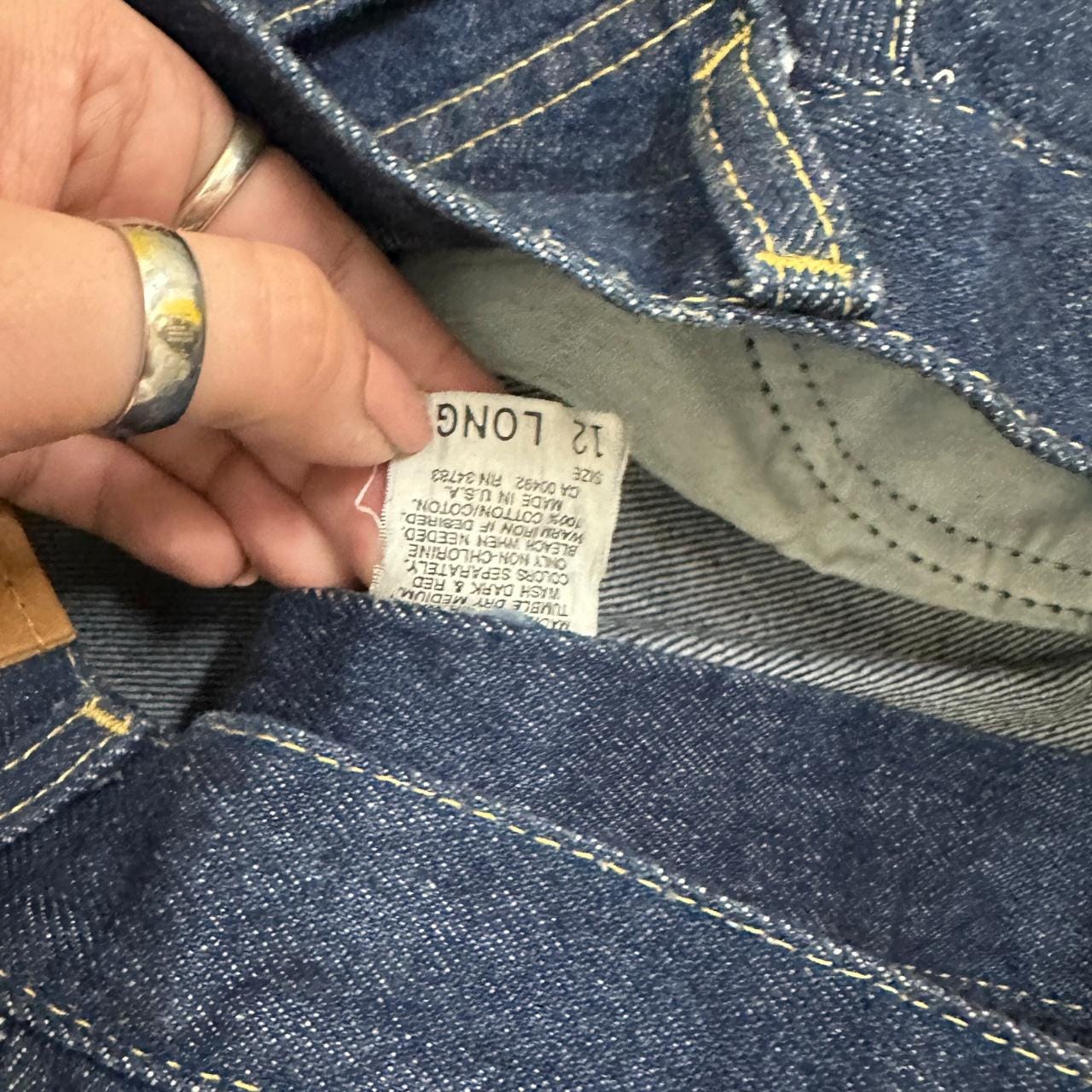 Vintage Lee Straight Leg Boyfriend Jeans Dark Blue W29 L34