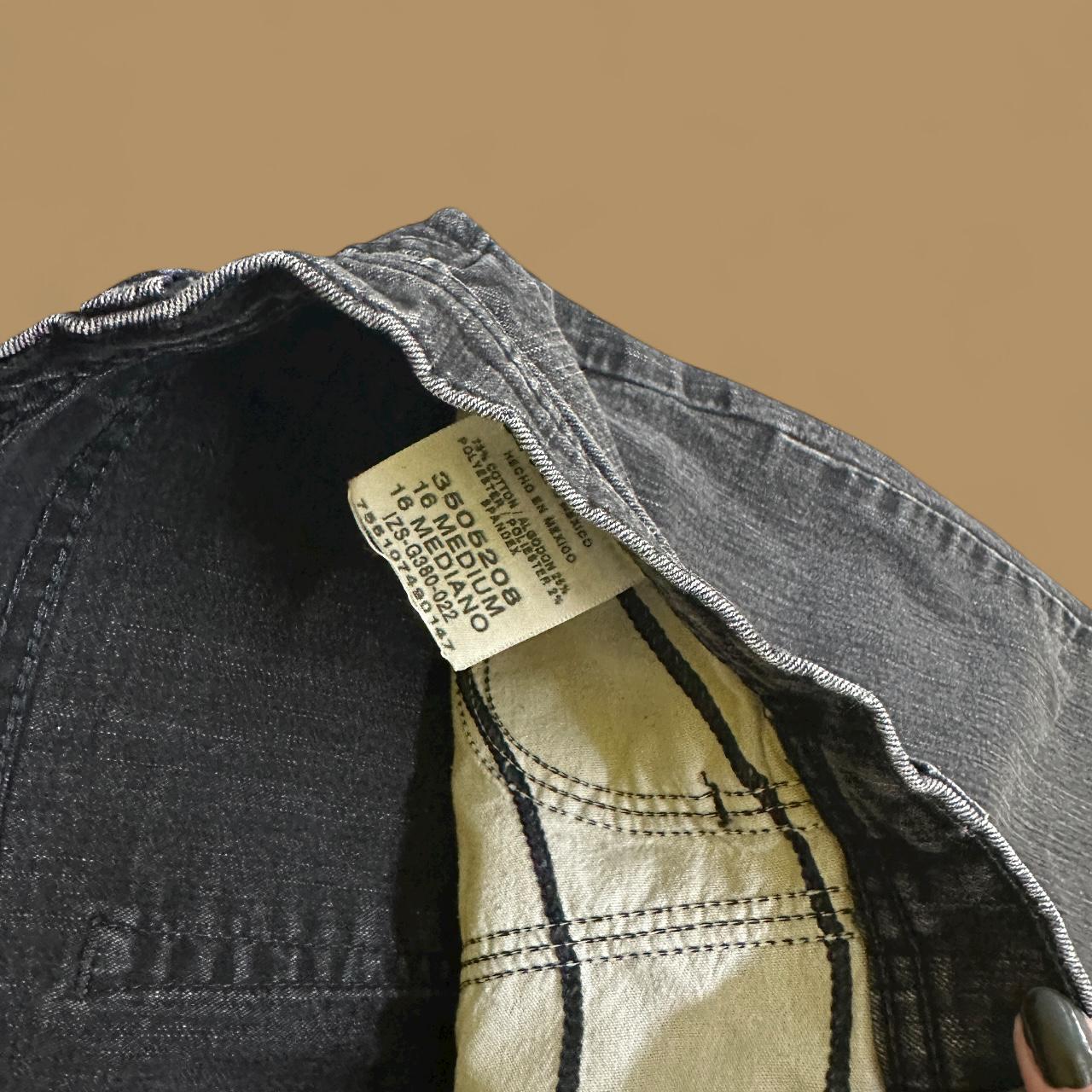 Vintage Lee Straight Leg Boyfriend Jeans Charcoal Black W34 L32