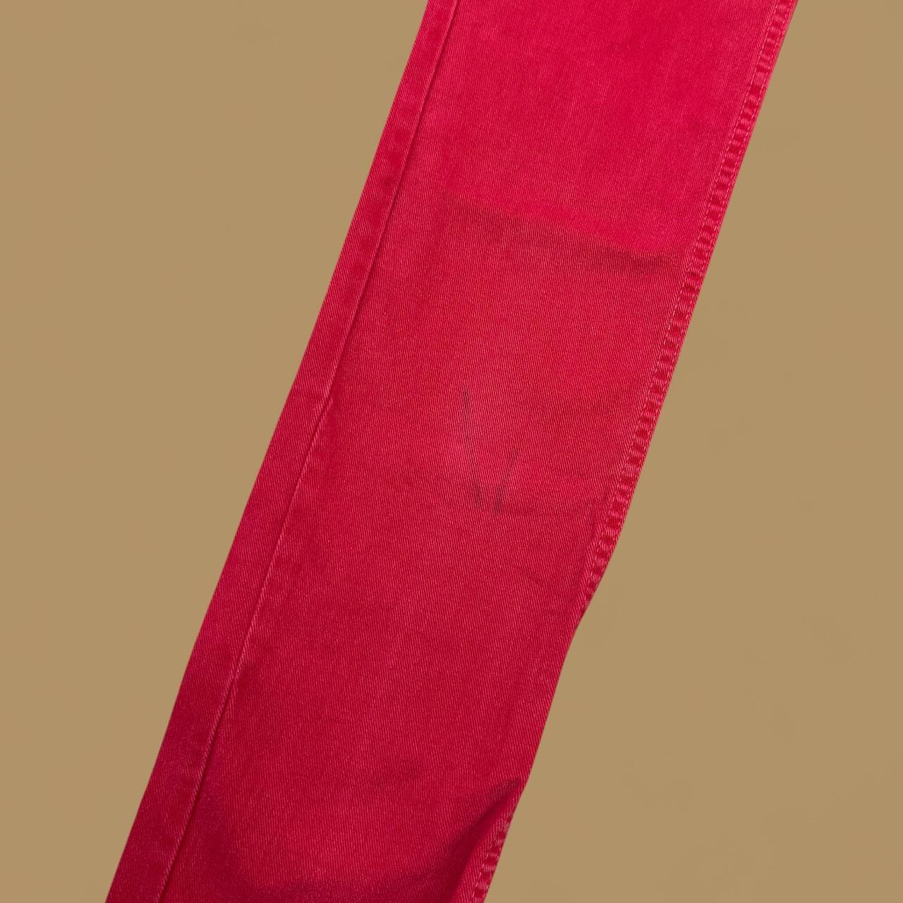 Vintage Wrangler USA Made Straight Leg Mom/Boyfriend Jeans Red W27 L36