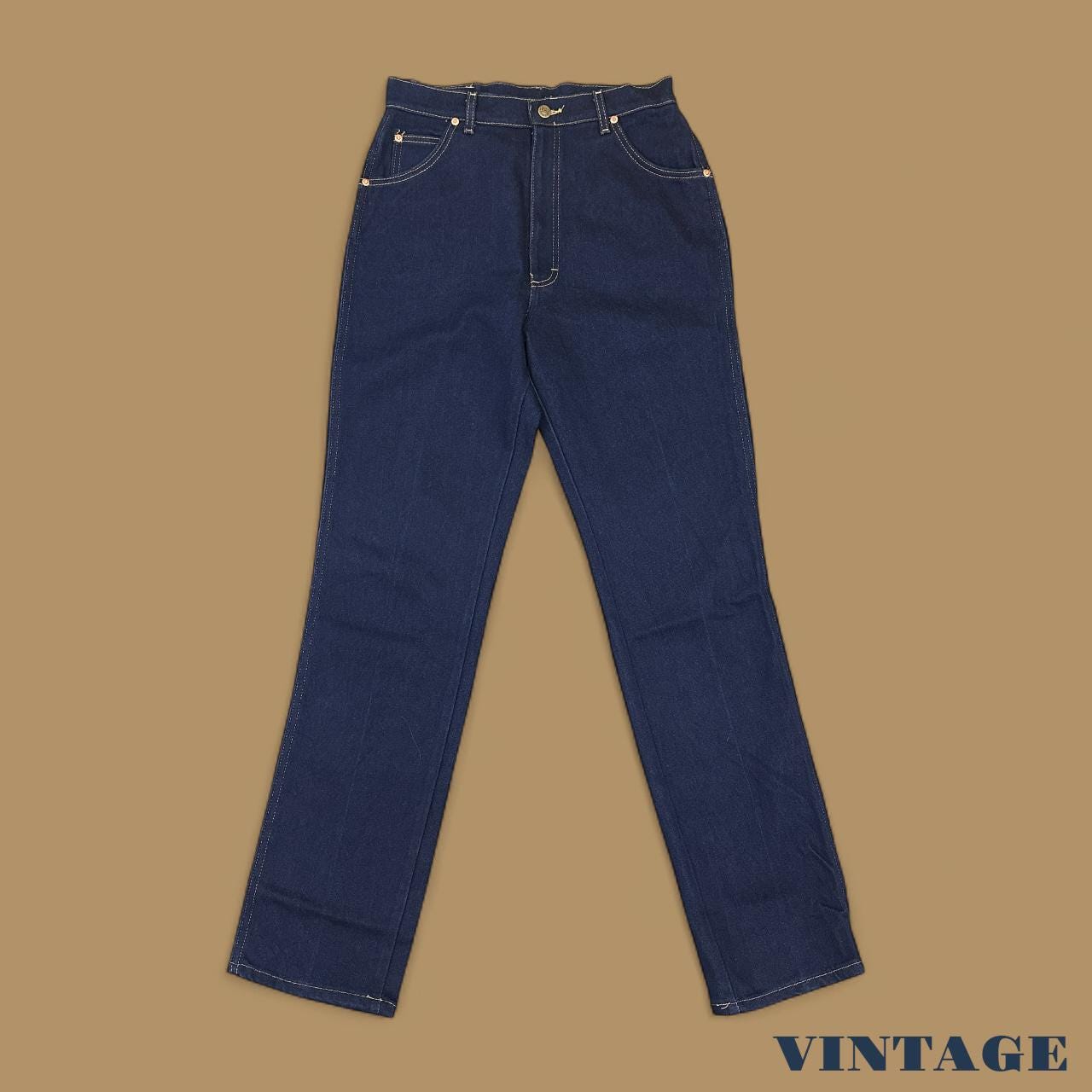 Vintage Lee Straight Leg Boyfriend Jeans Dark Blue W31 L36