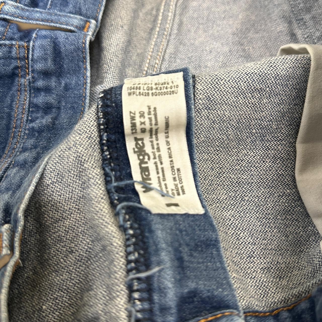 Vintage Wrangler USA Straight Leg Jeans Dark Blue W40 L30