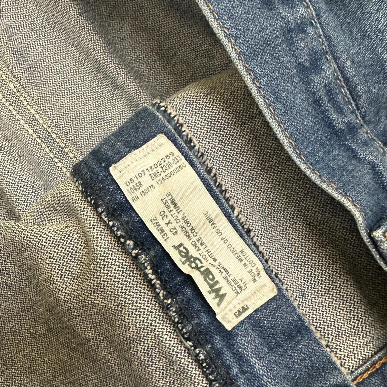 Vintage Wrangler USA Straight Leg Jeans Dark Blue W42 L30