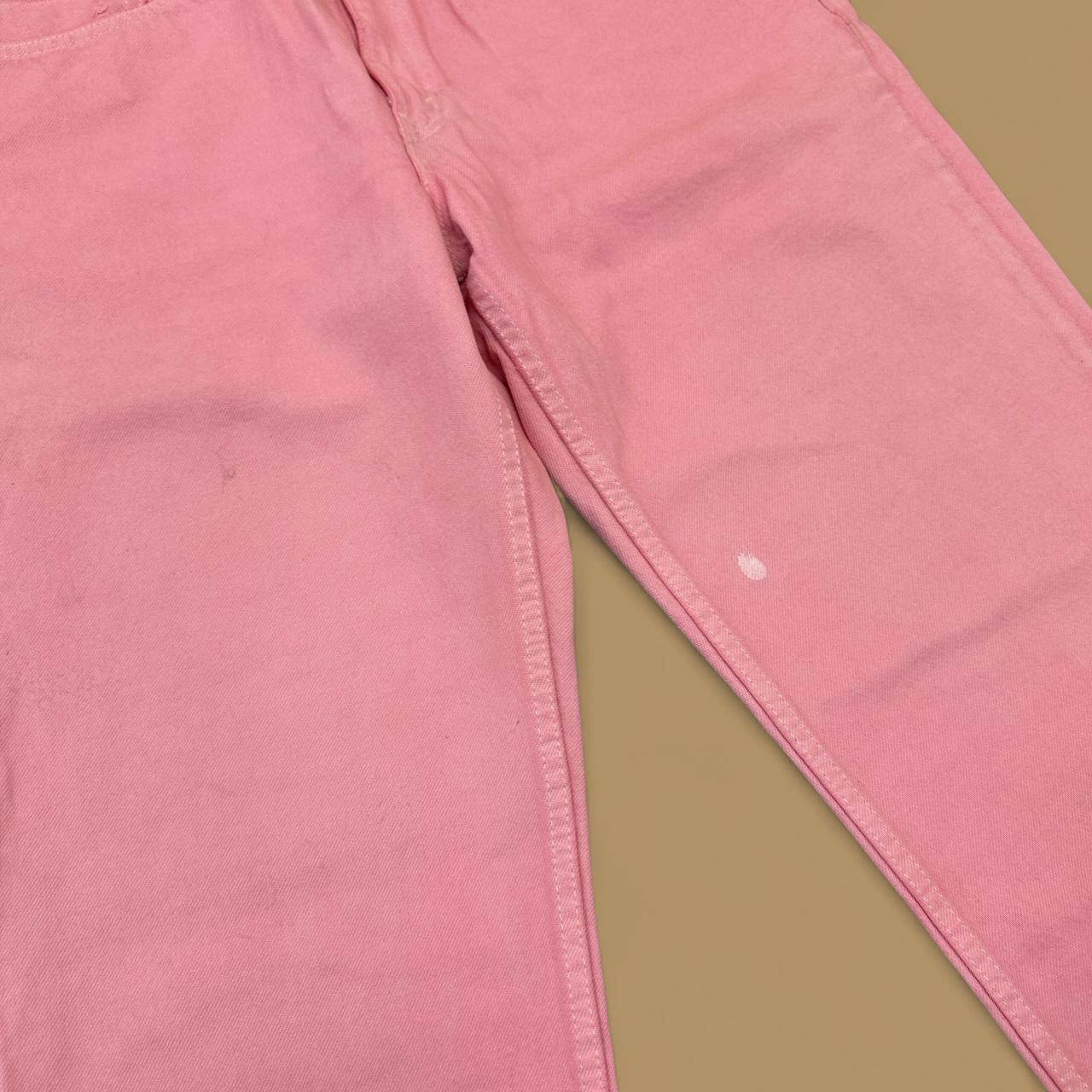 Vintage Levi's 550 USA Relaxed Straight Leg Jeans Pink W33 L32
