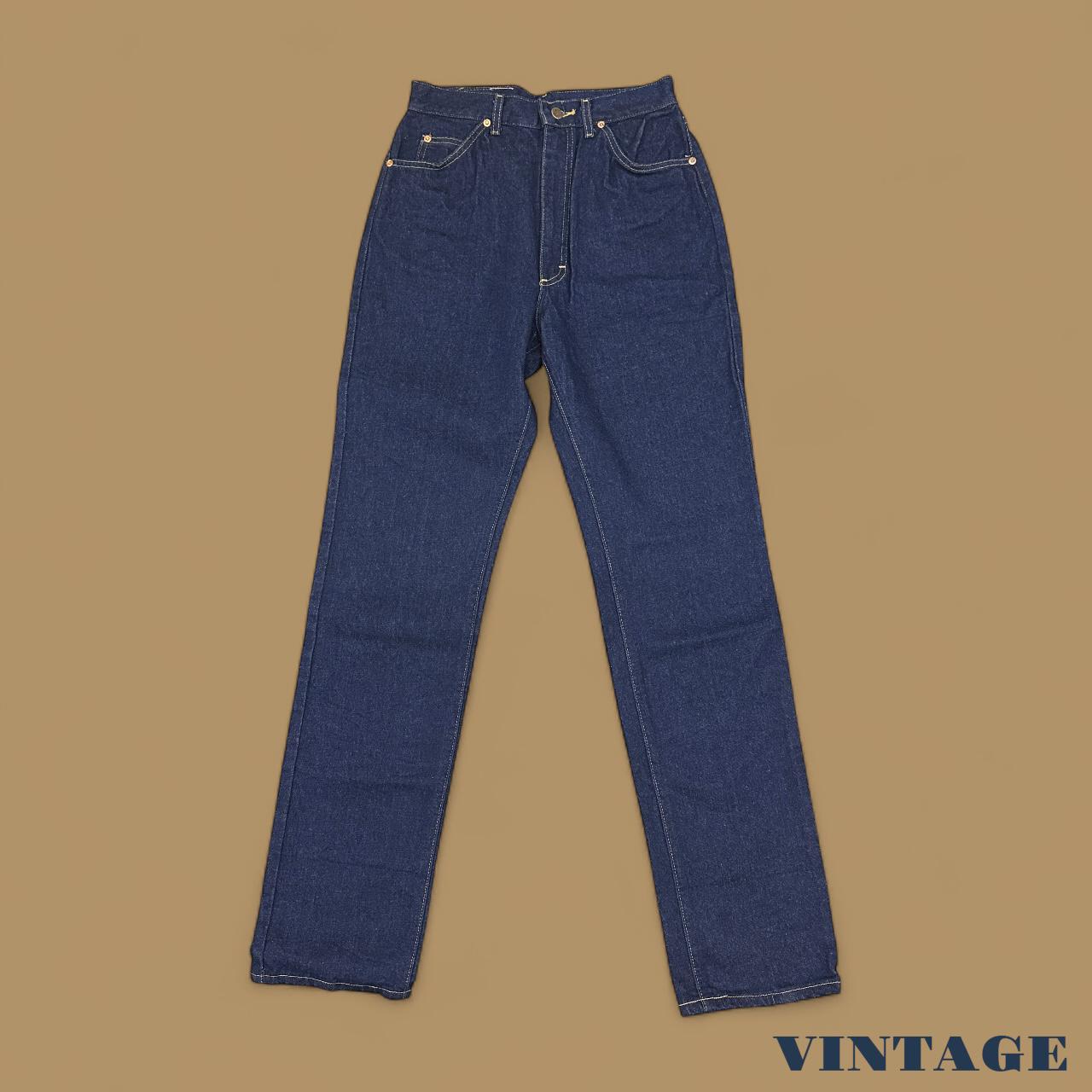 Vintage Lee Straight Leg Boyfriend Jeans Dark Blue W28 L34