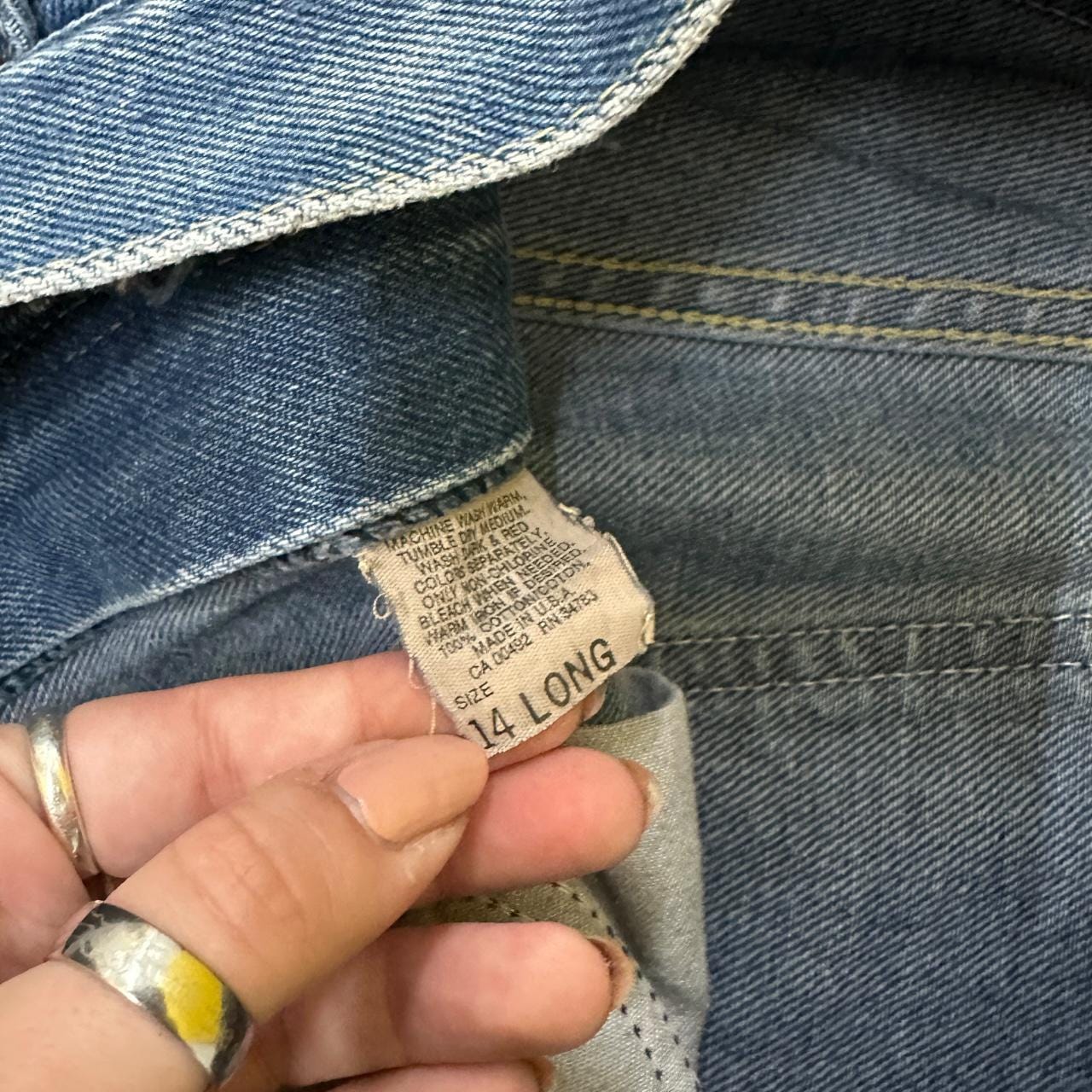 Vintage Lee Straight Leg Boyfriend Jeans Dark Blue W29 L34