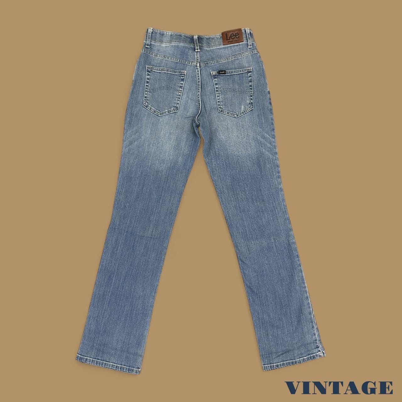Vintage Lee X-Treme Straight Leg Boyfriend Jeans Light Blue W28 L32