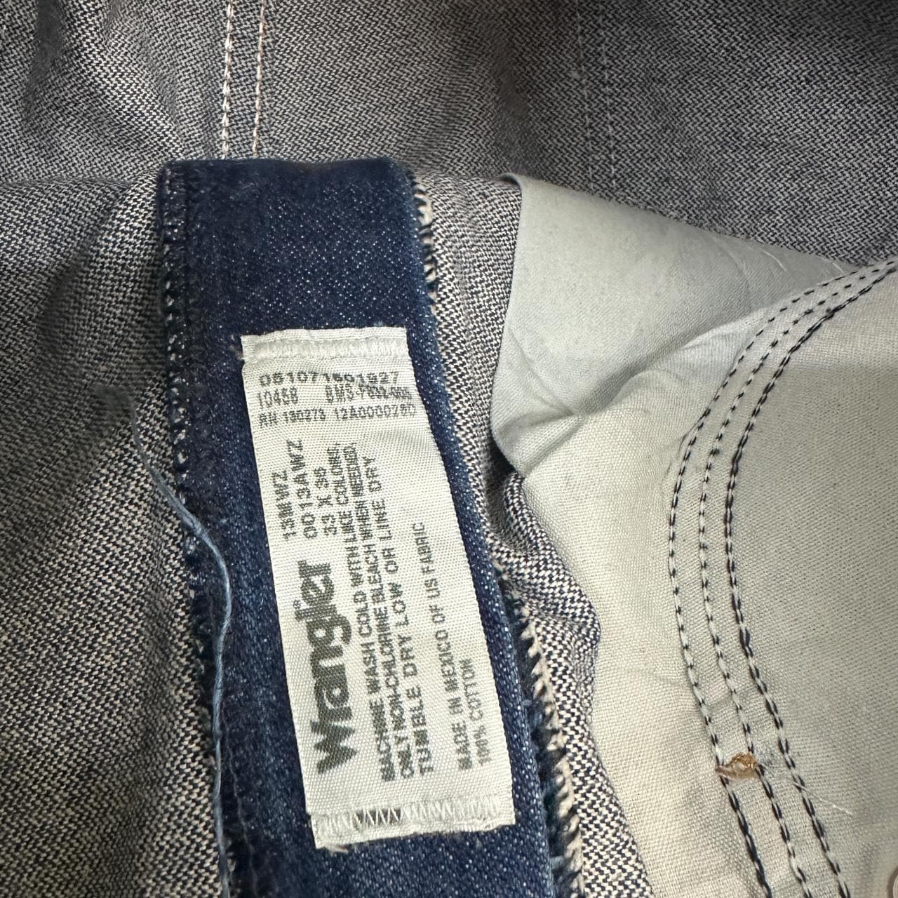 Vintage Wrangler USA Straight Leg Jeans Dark Blue W33 L36