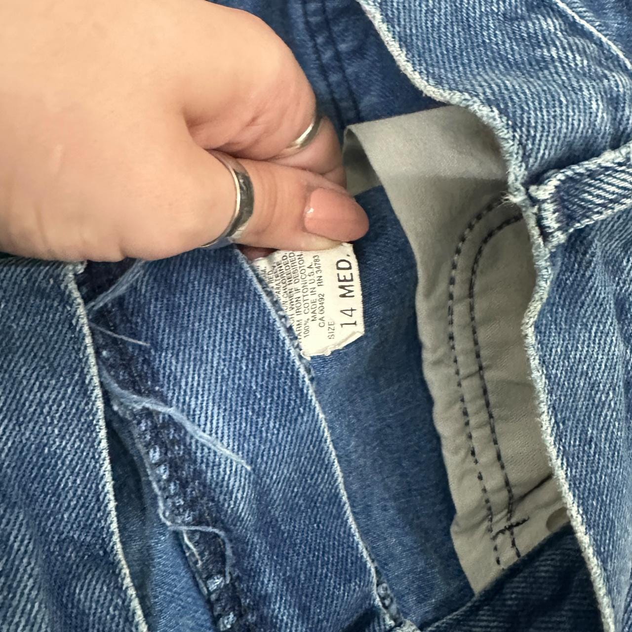 Vintage 90's Lee Tapered Leg Mom Jeans Dark Blue W30 L30