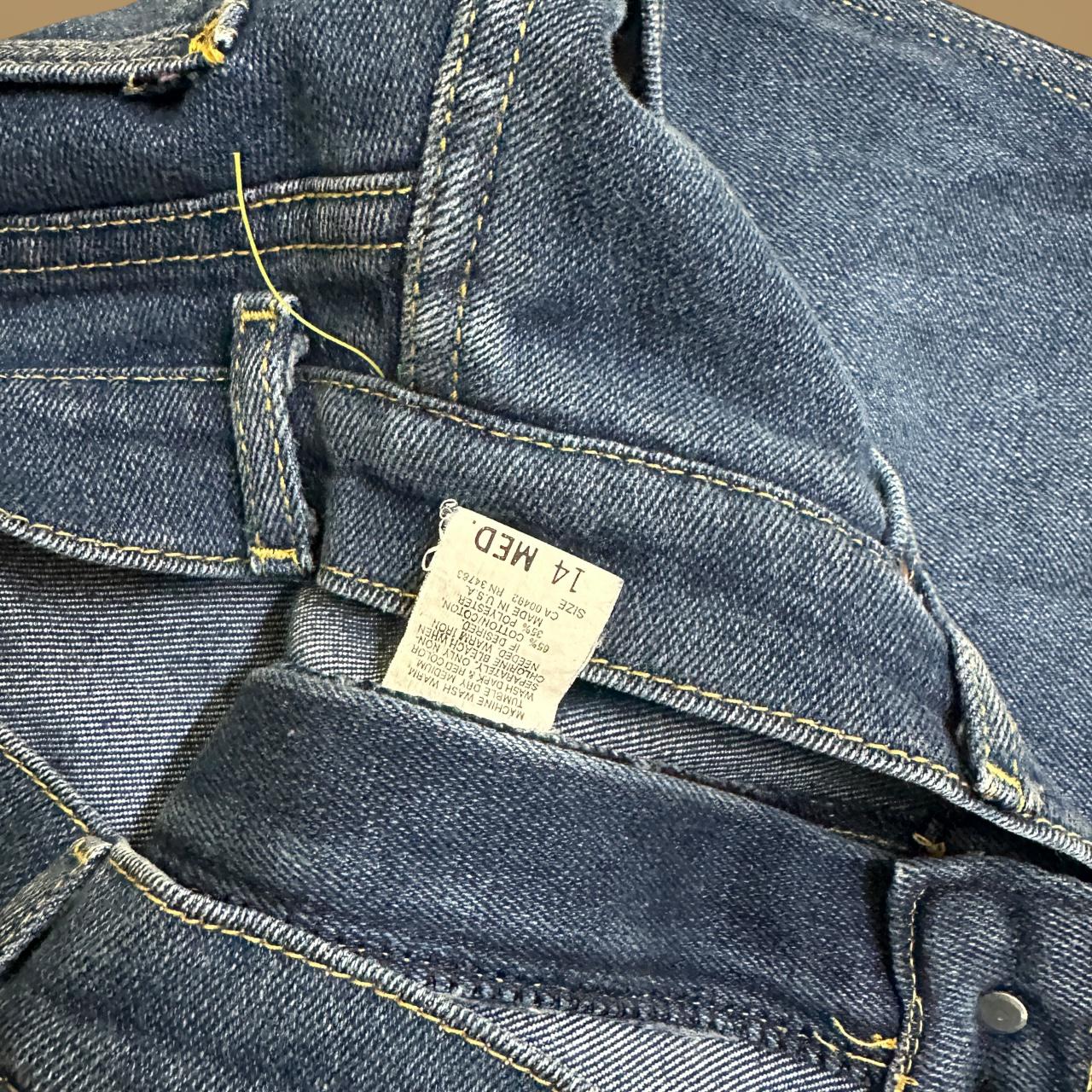 Vintage Lee Straight Leg Boyfriend Jeans Dark Blue W29 L30