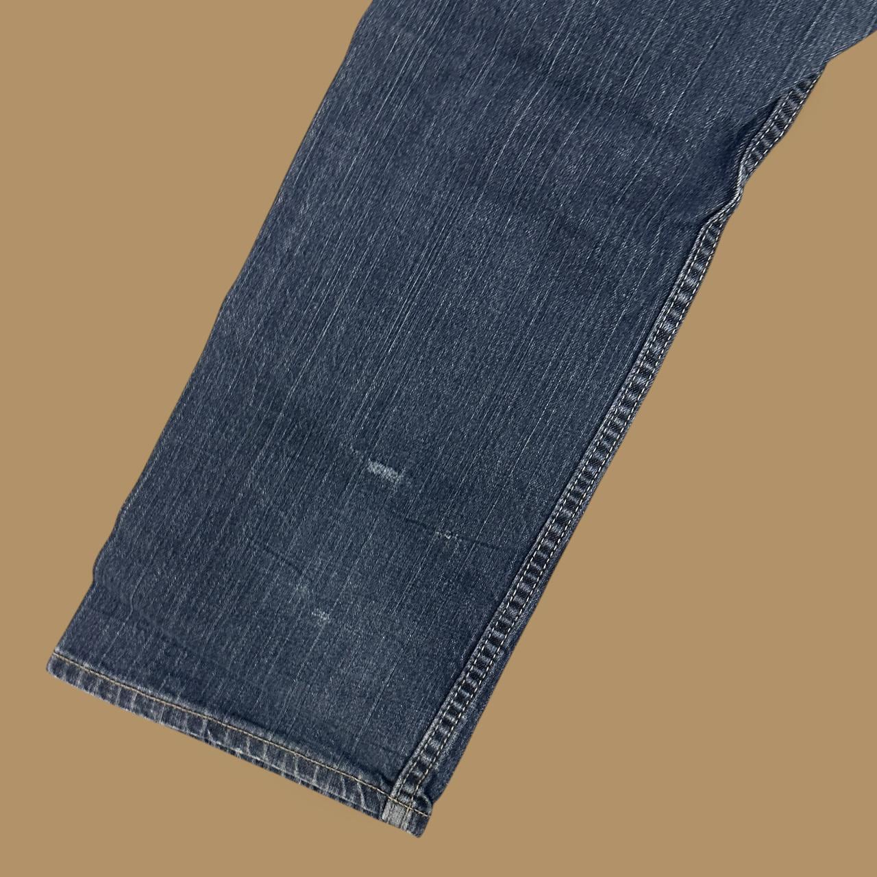 Vintage Lee Straight Leg Boyfriend Jeans Dark Blue W34 L29