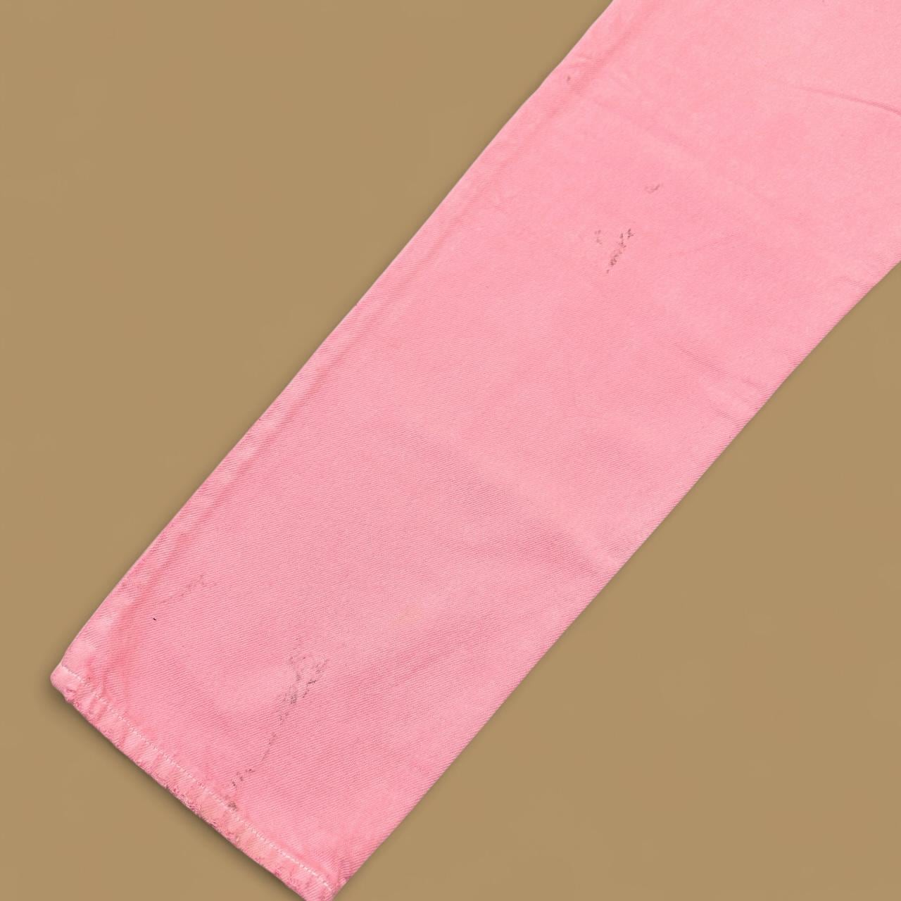 Vintage Levi's 550 USA Relaxed Straight Leg Jeans Pink W33 L32