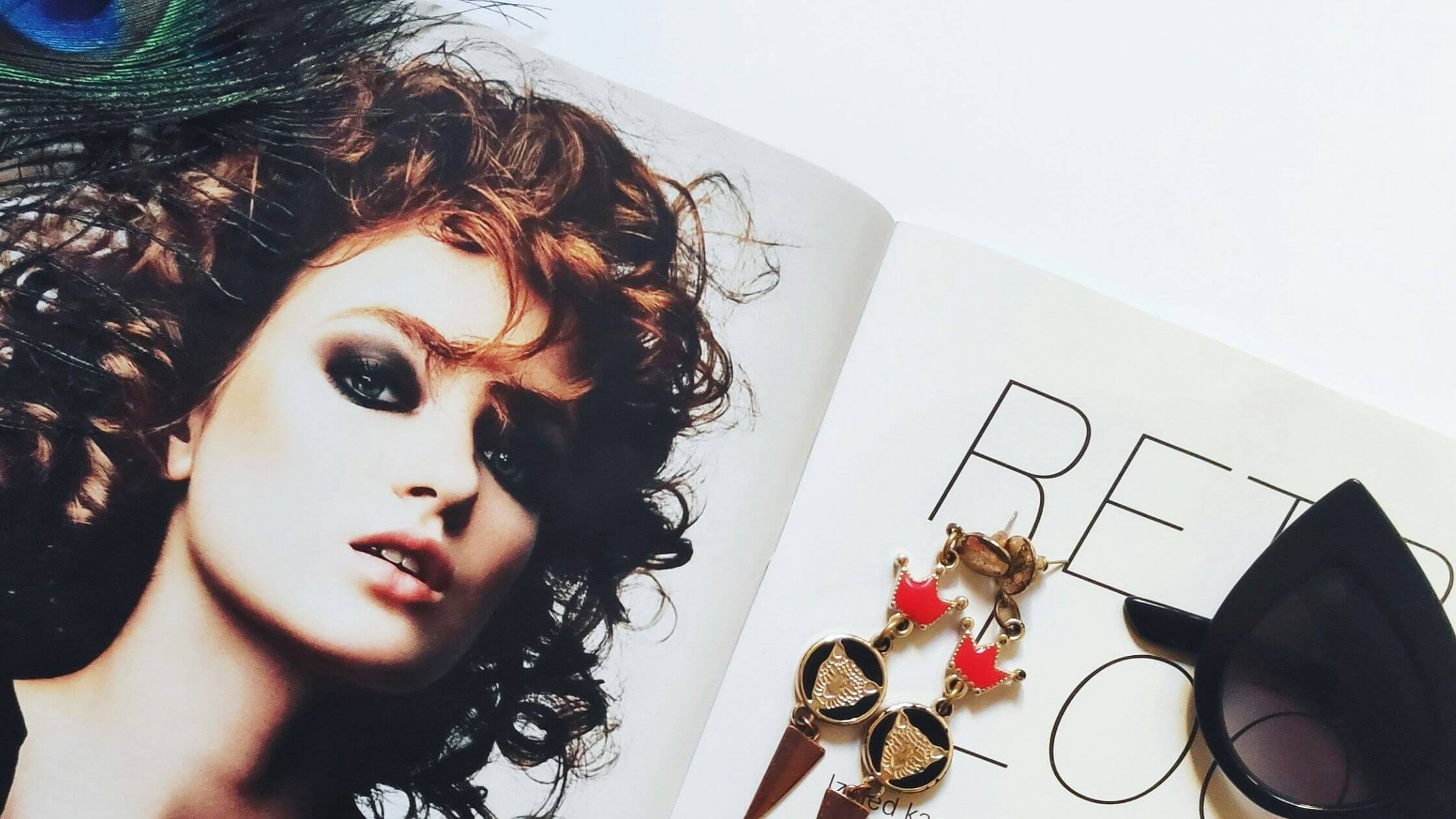 A fashion magazine spread for an article about the best fashion magazines to get your brand known. Read more at Brag Vintage, one of the UK's biggest independent brand stores.