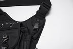 Punk Rave Techwear Skull Waist-Leg Bag