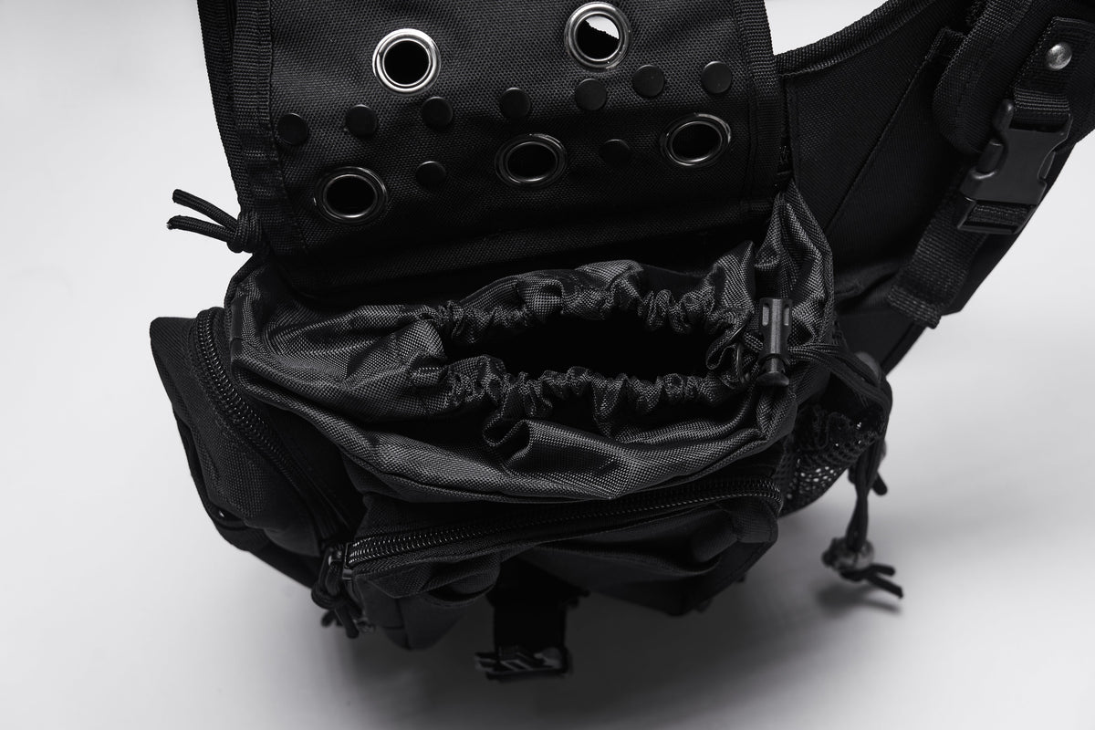 Punk Rave Techwear Skull Waist-Leg Bag