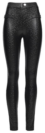 Punk Rave Ravenna Leggings - Black Prism Finish