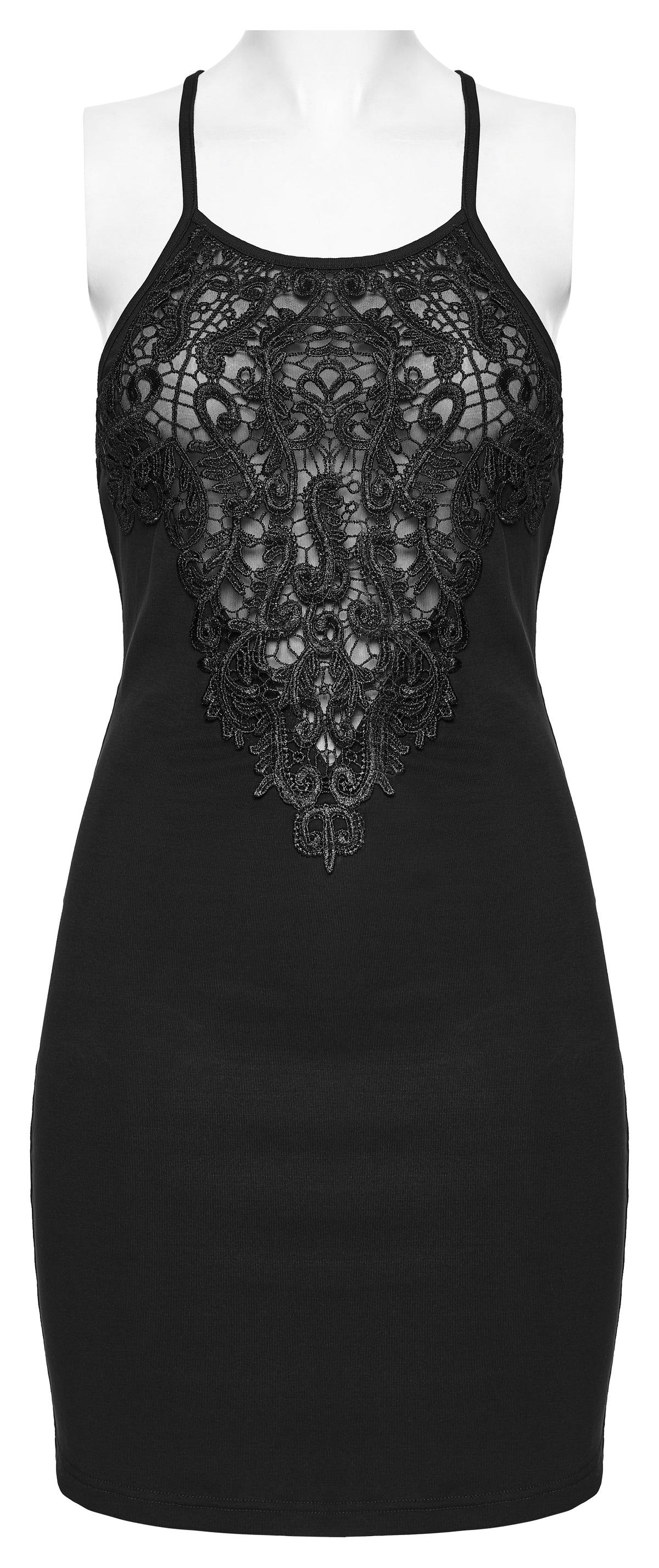 Punk Rave Juliette Goth Slip Dress