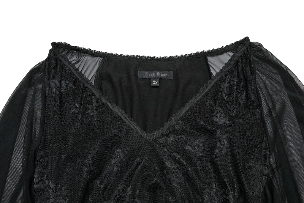 Punk Rave Calliope Goth Night Bat Dress