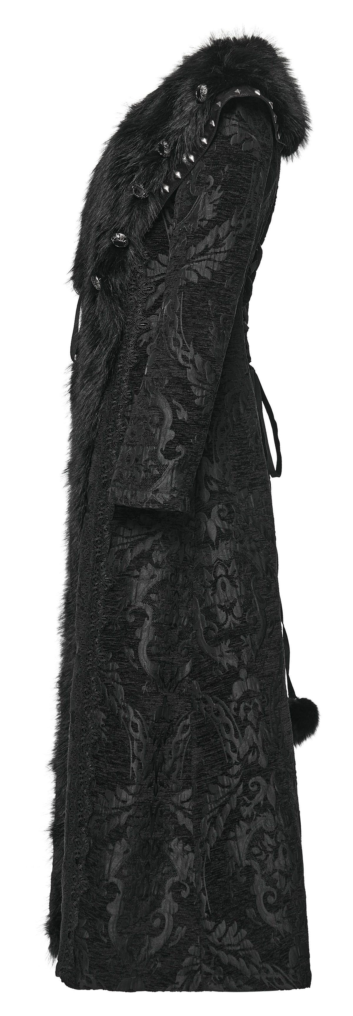 Punk Rave Goth Gorgeous Plush Coat