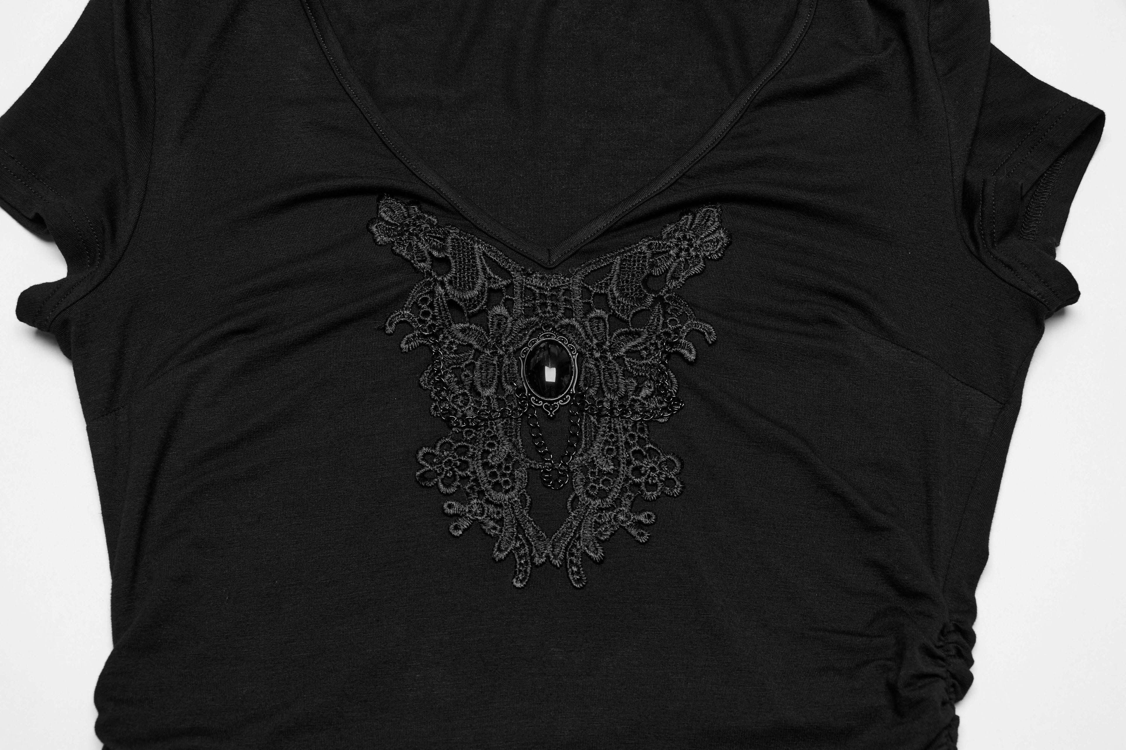 Punk Rave Armida V-neck T-shirt