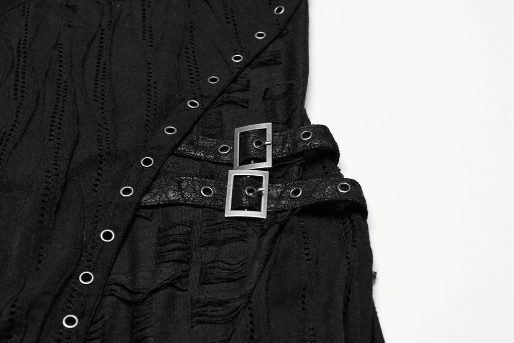 Punk Rave Honey Irregular Split Dress