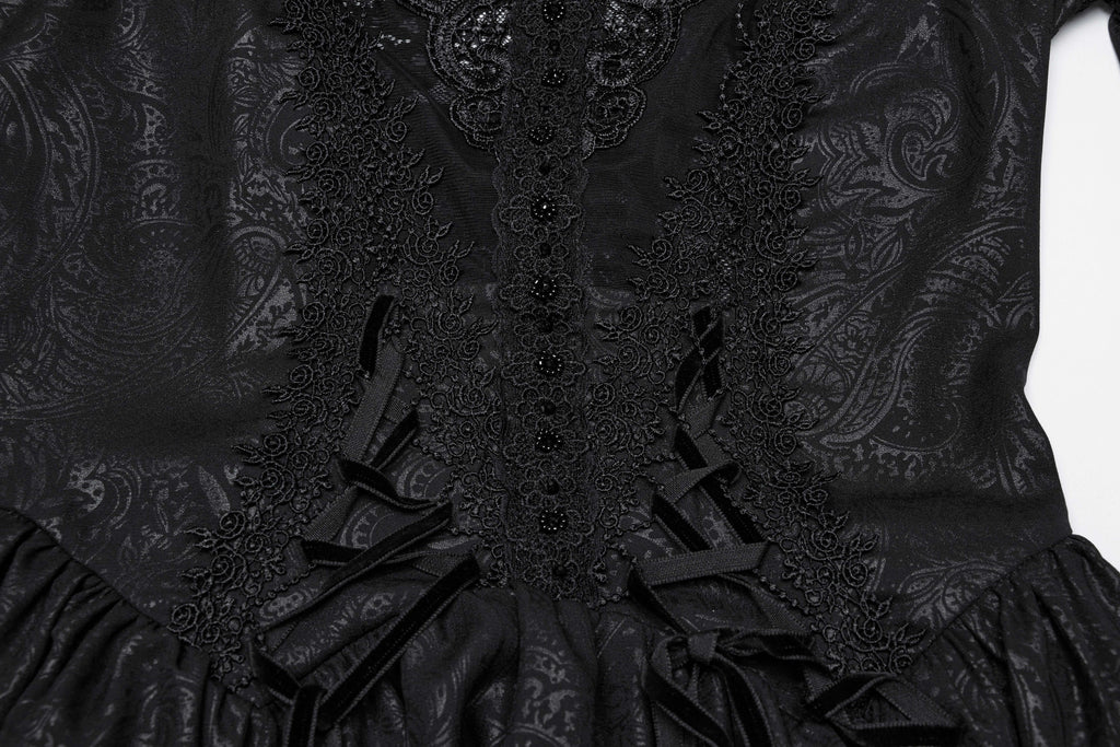 Punk Rave Jezebel Elf Off Shoulder Dress