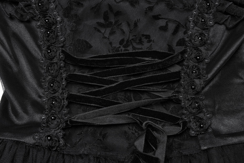 Punk Rave Seraphina Goth Flying Sleeve Dress