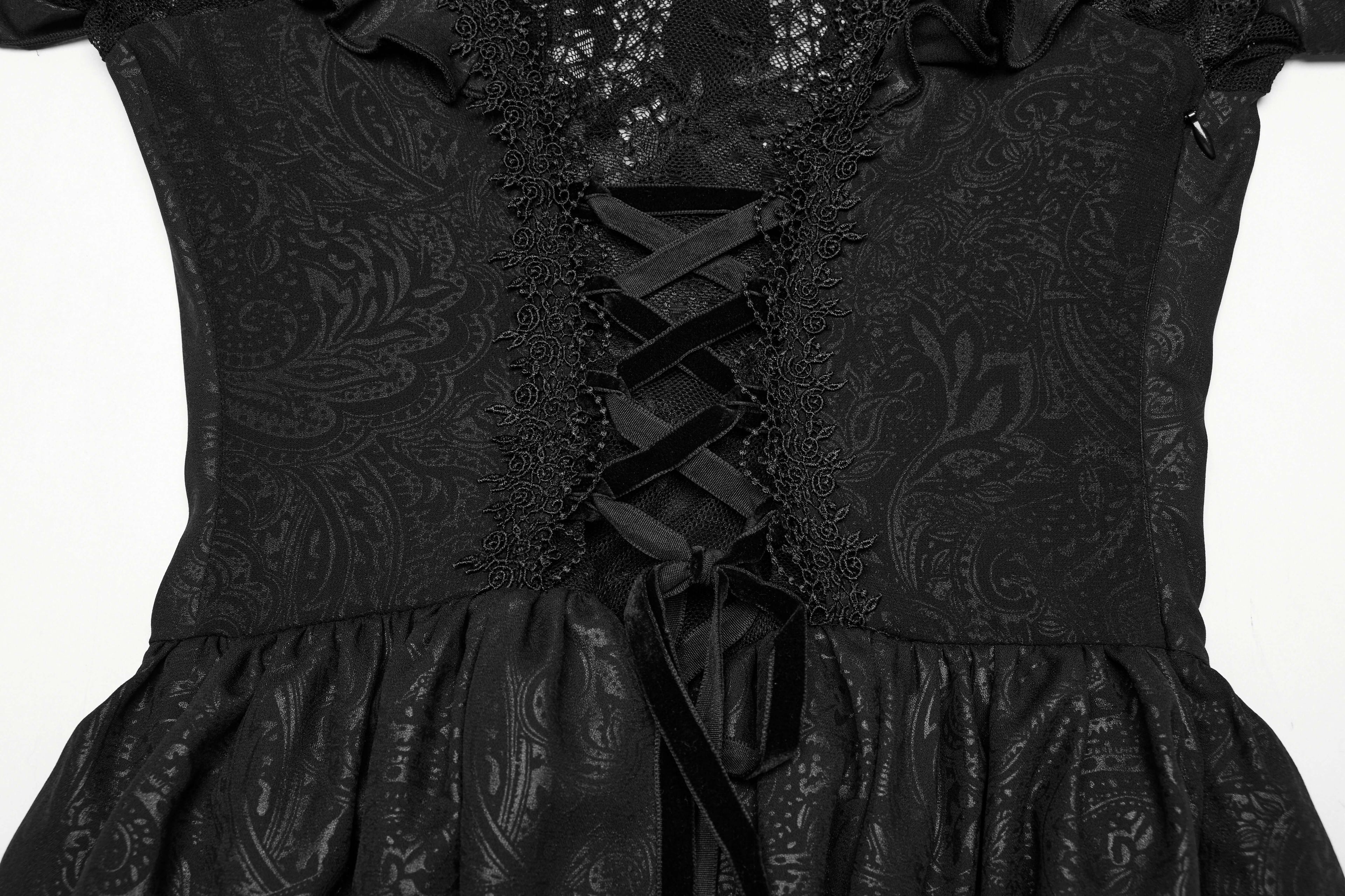 Punk Rave Jezebel Elf Off Shoulder Dress