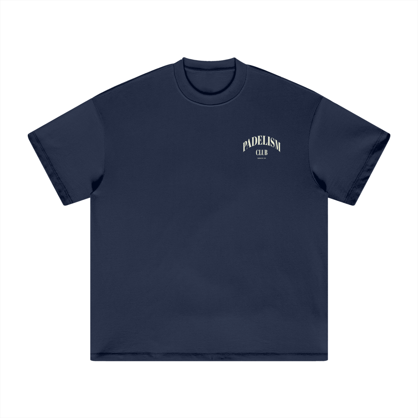 Padelism Club 25 - Heavyweight T-Shirt Navy