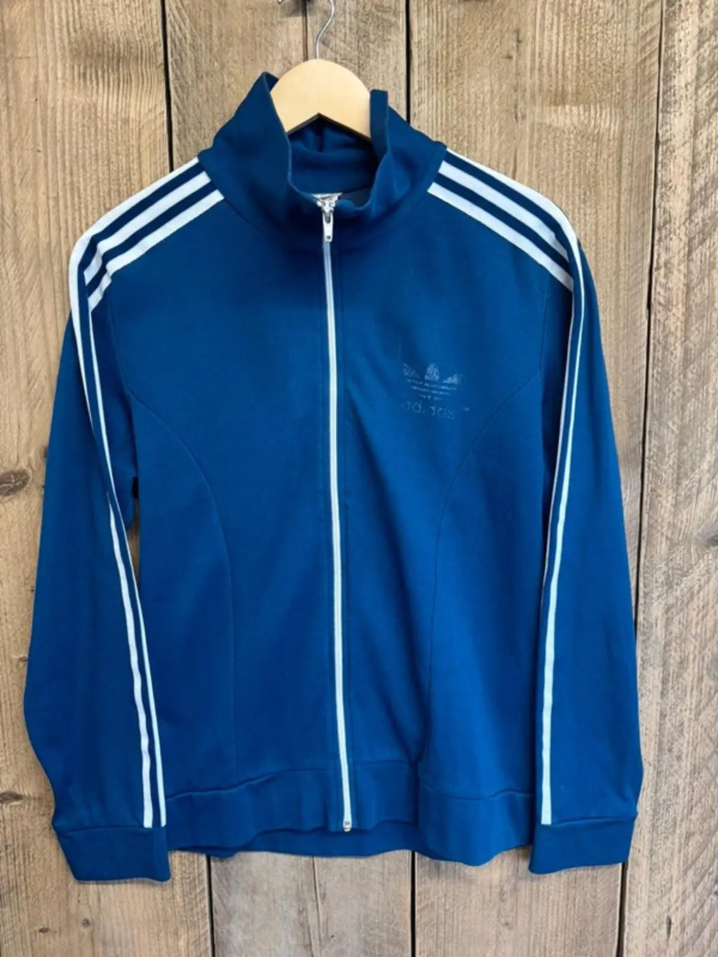 Vintage 1970's Adidas Europa Tracksuit Top Men’s Medium, Women’s 12/14