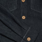 Turner Long Sleeve Shacket - Denim Stay Blue