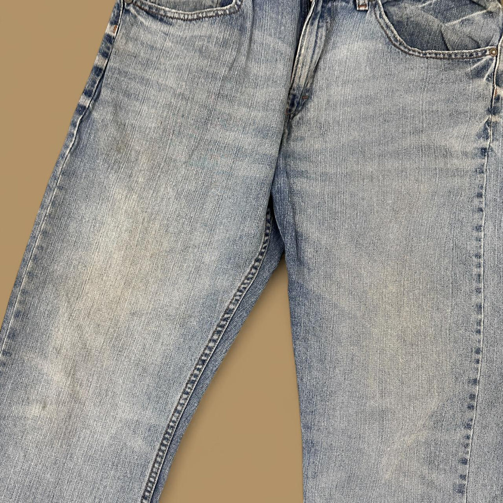 Vintage Lee Relaxed Bootcut Jeans Light Blue W33 L32