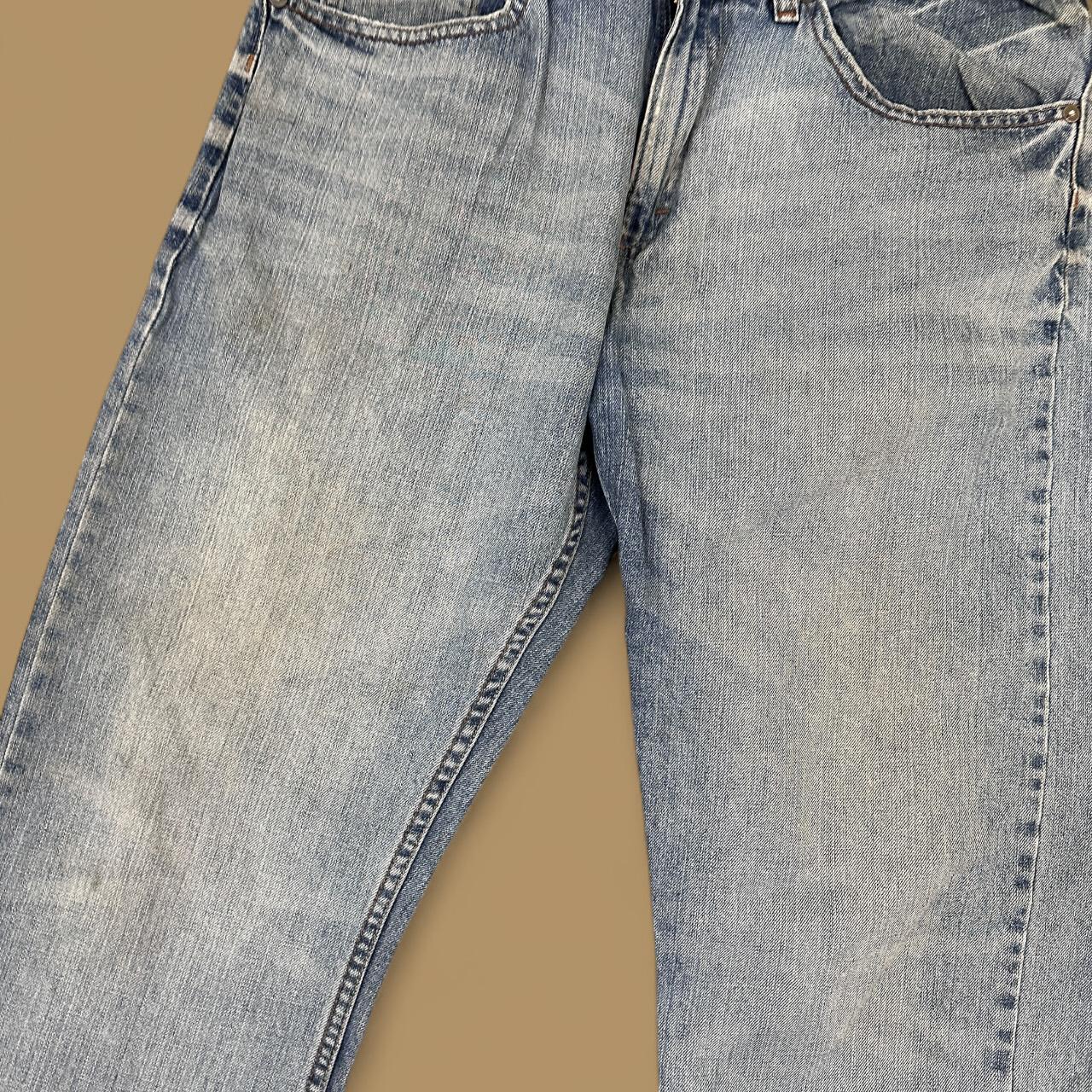 Vintage Lee Relaxed Bootcut Jeans Light Blue W33 L32