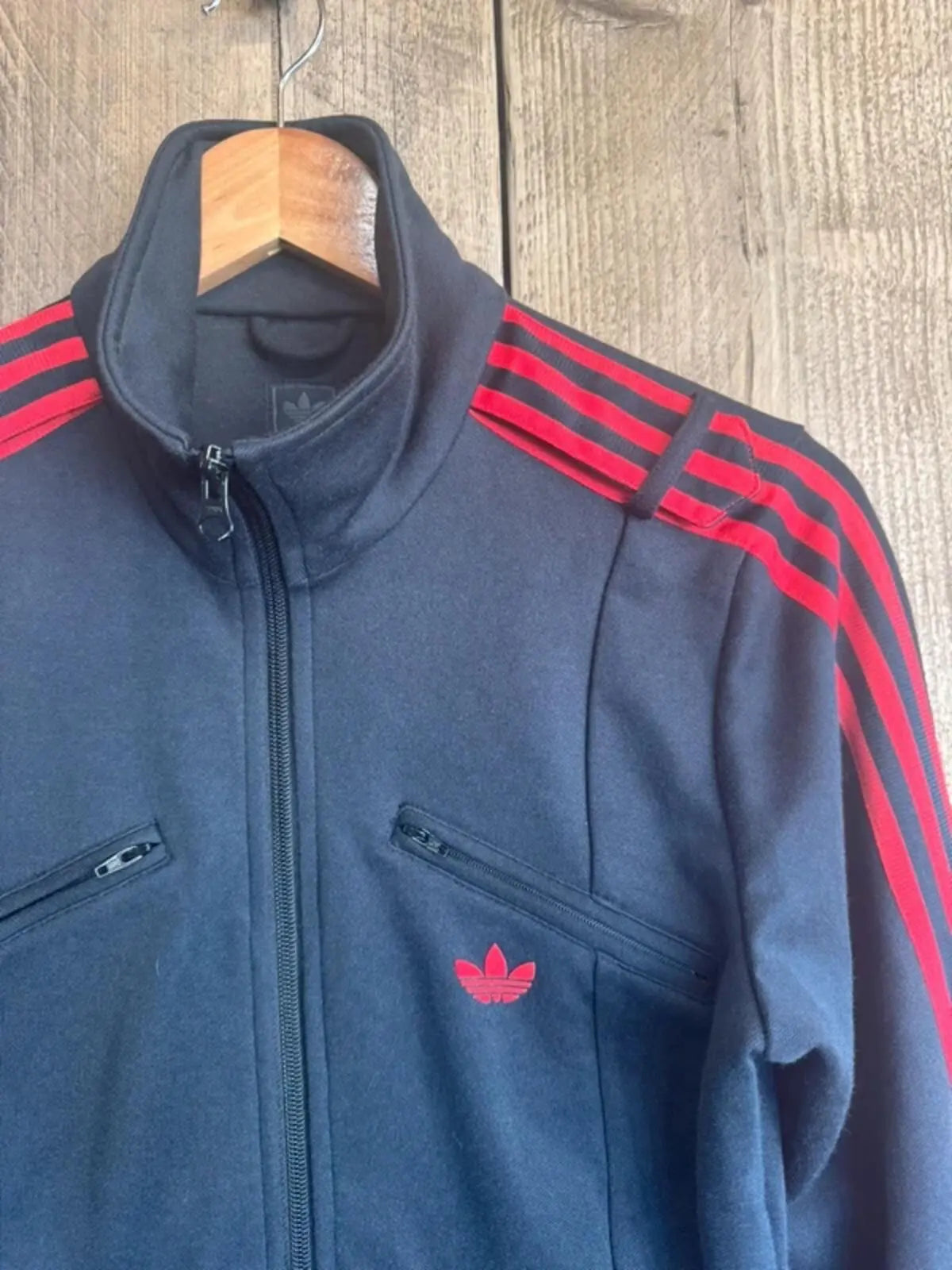 Vintage Team Adidas Originals Women’sTracksuit Top / Jacket Size 10 Small #362