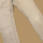 Vintage Levi's 511 Slim Straight Leg Boyfriend Jeans Beige W27 L27