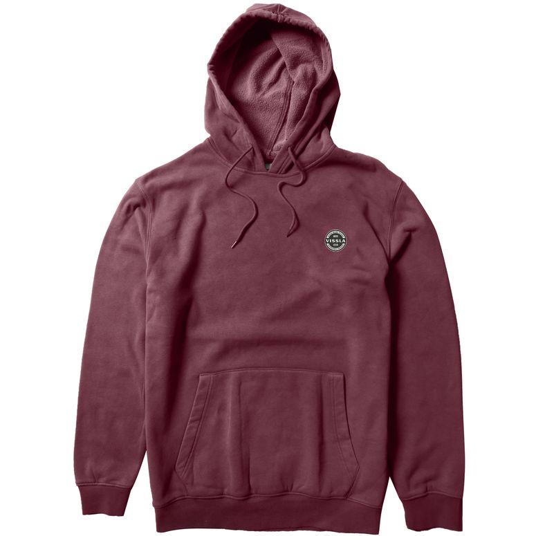 Vissla Solid Sets Eco PO Hoodie Red fade S