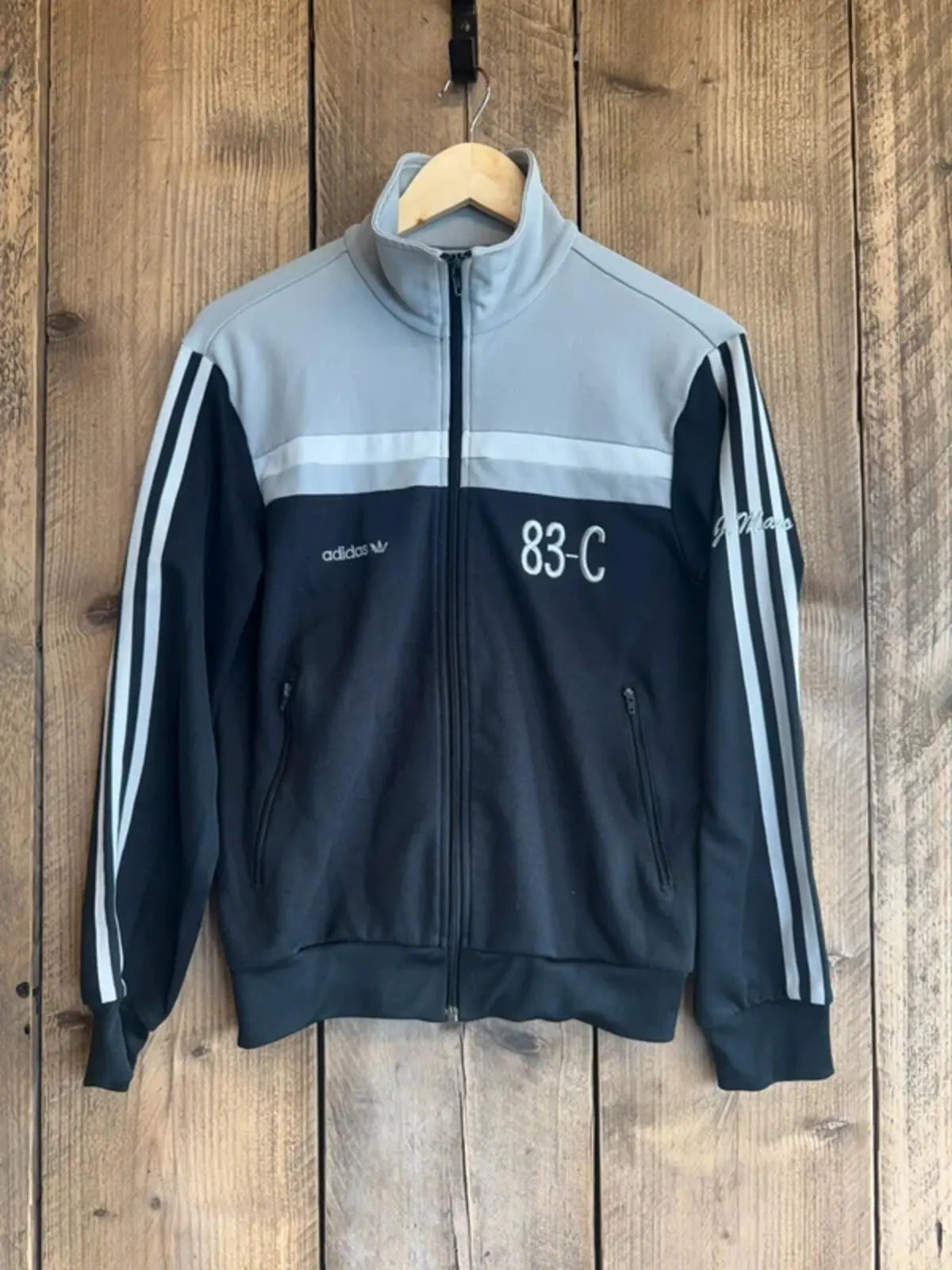 Vintage Adidas Originals 83-C J.Mano tracksuit Top Mens Small , Womens 8/10