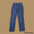Vintage Lee Straight Leg Boyfriend Jeans Dark Blue W28 L34